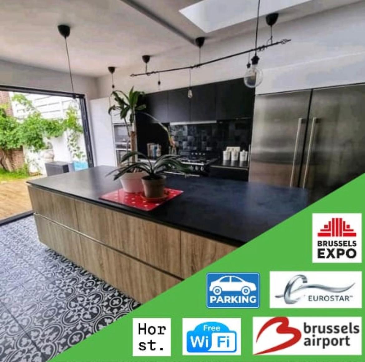 Appartement 3 Chambres Centre Vilvoorde Bruxelles Brusselsairport Expo Nato Anvers Wifi Free Parking Екстериор снимка